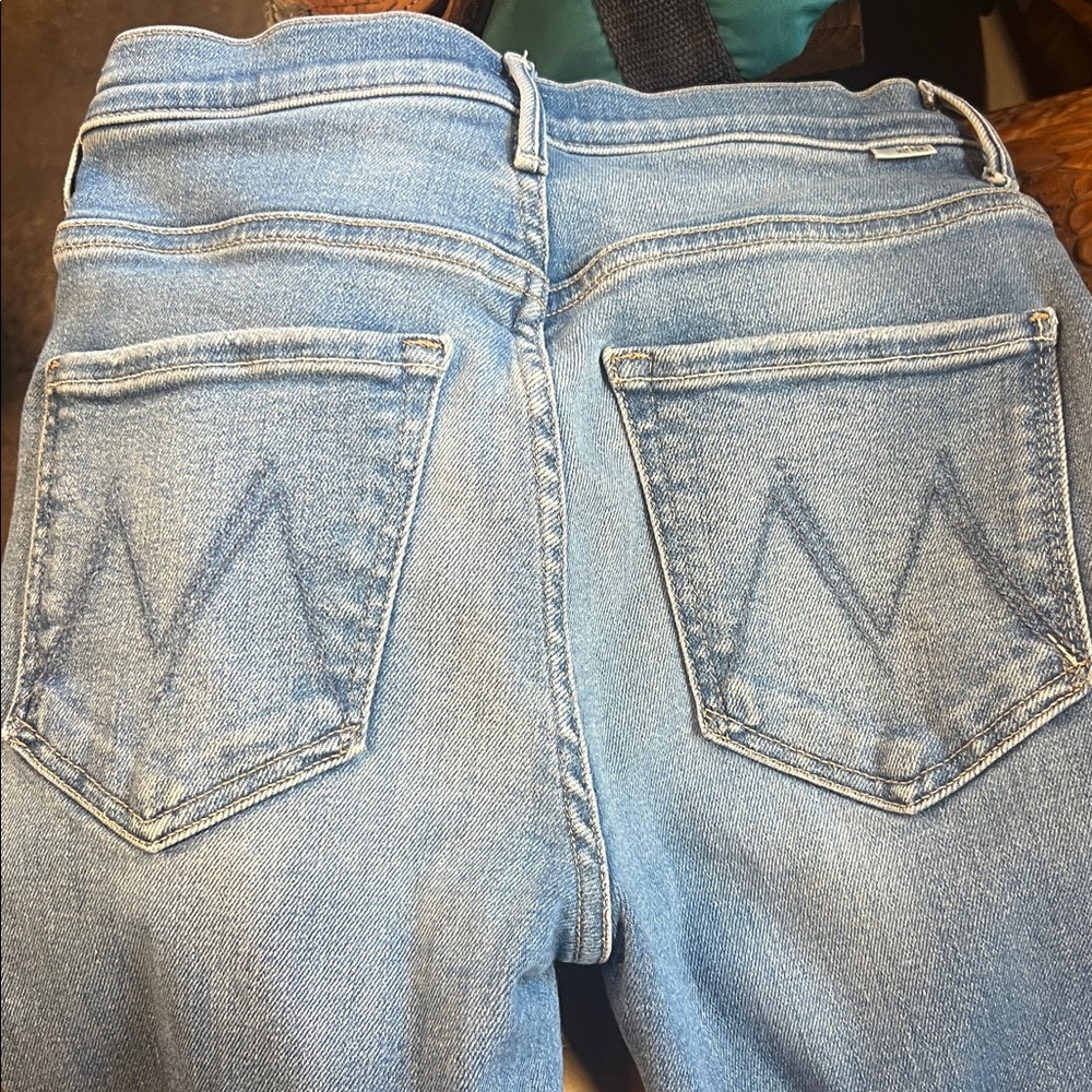 MOTHER Classic Blue Denim Jeans